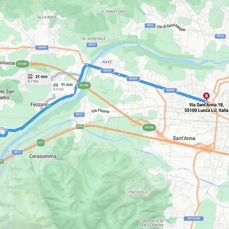 Apartment Hostly-il Viale-garden House Between Pisa E Lucca